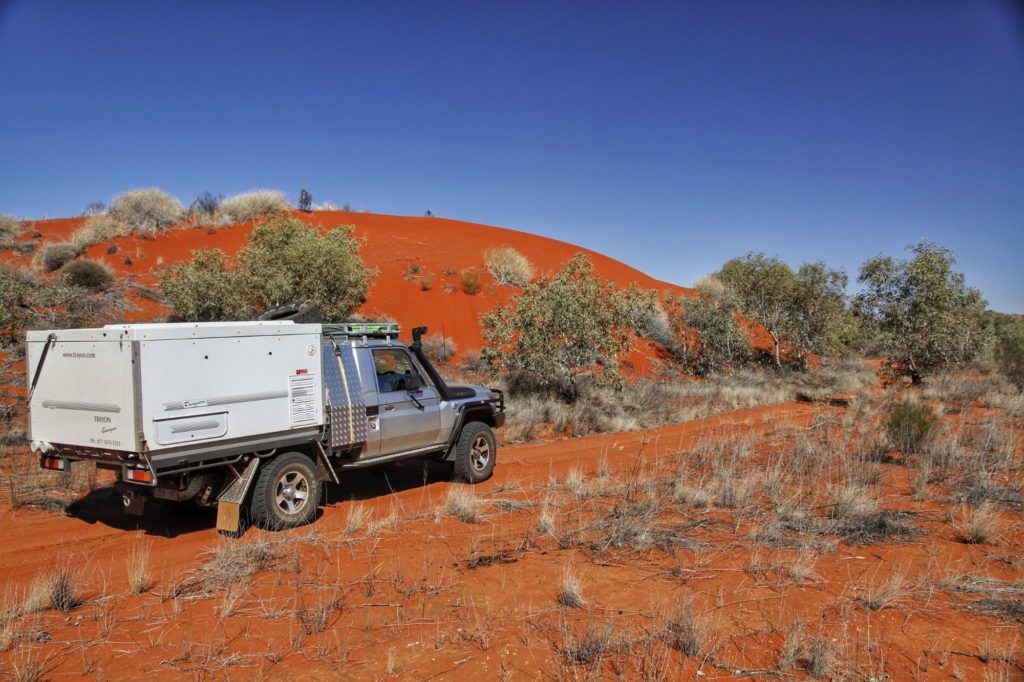 hay river track 4WD camping